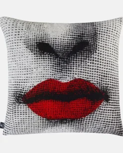 Kissen Kiss aus Jacquard Multicolor