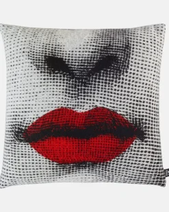 Kissen Kiss aus Jacquard Multicolor