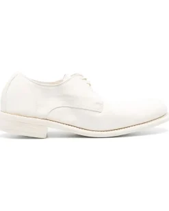 Klassische Derby-Schuhe - Weiß