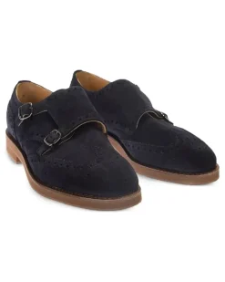 Klassische Monk-Schuhe - Blau
