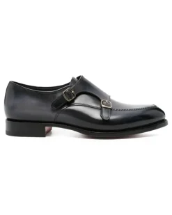 Klassische Monk-Schuhe - Blau