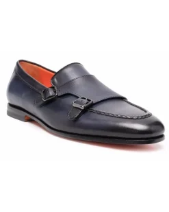 Klassische Monk-Schuhe - Blau