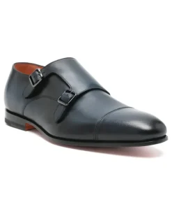 Klassische Monk-Schuhe - Blau