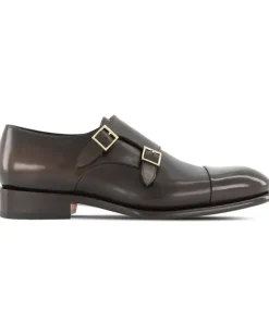 Klassische Monk-Schuhe - Braun