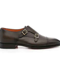 Klassische Monk-Schuhe - Braun