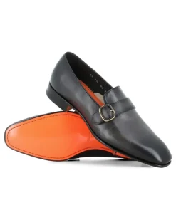 Klassische Monk-Schuhe - Schwarz