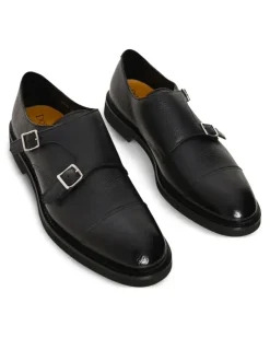 Klassische Monk-Schuhe - Schwarz