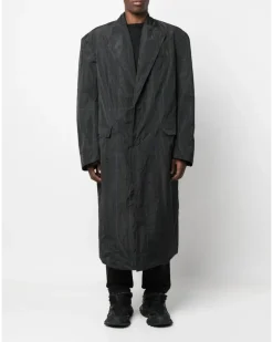 Klassischer Trenchcoat - Grau