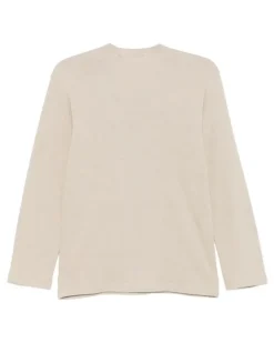 Klassisches Langarmshirt - Nude