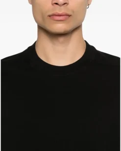 Klassisches Langarmshirt - Schwarz