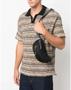 Kleine Curb Gürteltasche - Schwarz