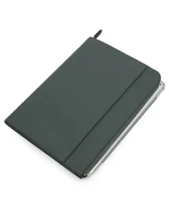 Kleine Laptophülle aus Panama-Leder - Grün