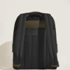 Kleiner Rucksack aus Sartorial Leder - Khaki - Leder - MB221544 - Rucksäcke