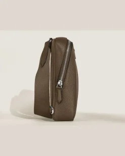 Kleine Umhängetasche Montblanc Companion - Haselnussbraun - Leder - MB220206 - Sling Bags