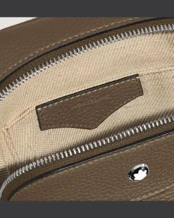 Kleine Umhängetasche Montblanc Companion - Haselnussbraun - Leder - MB220206 - Sling Bags