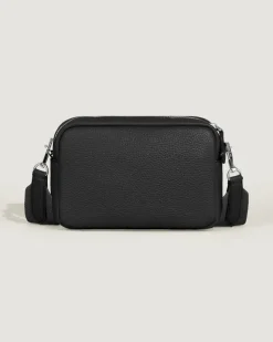 Kleine Umhängetasche Montblanc Companion - Schwarz - Leder - MB222879 - Messenger Bags