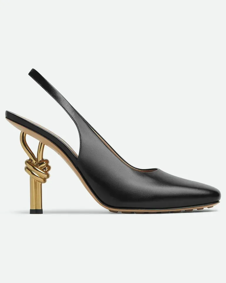 Knot Pumps-Schwarz - Damen