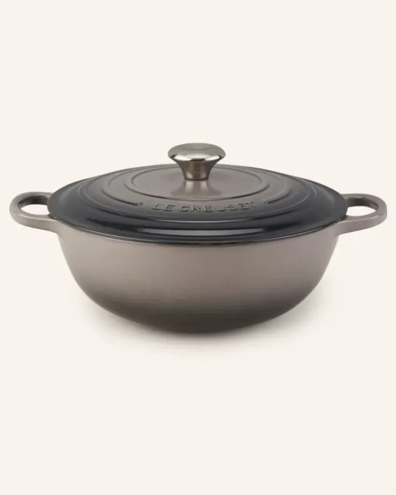 Kochtopf La Marmite Signature grau Flint