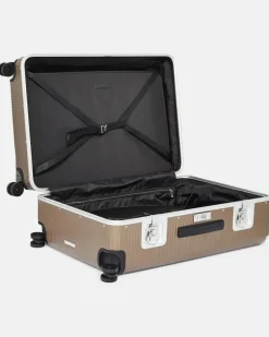 Koffer Bank Light Trunk On Wheels L Braun