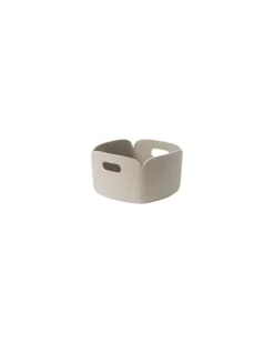 Korb Restore - Beige - Filz, recycelt - Designer Mika Tolvanen