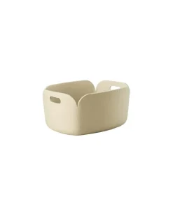 Korb Restore - Beige - Filz, recycelt - Designer Mika Tolvanen