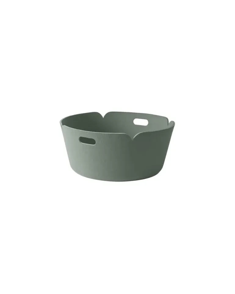 Korb Restore - Grün - Filz, recycelt - Designer Mika Tolvanen