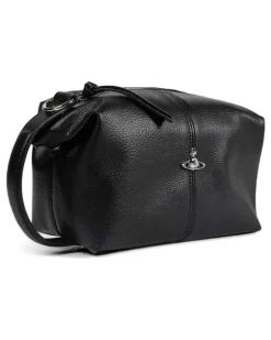 Kosmetiktasche mit Orb-Logo - Schwarz