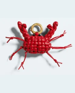 Krabben-Charm mit Haken-Rot - Herren