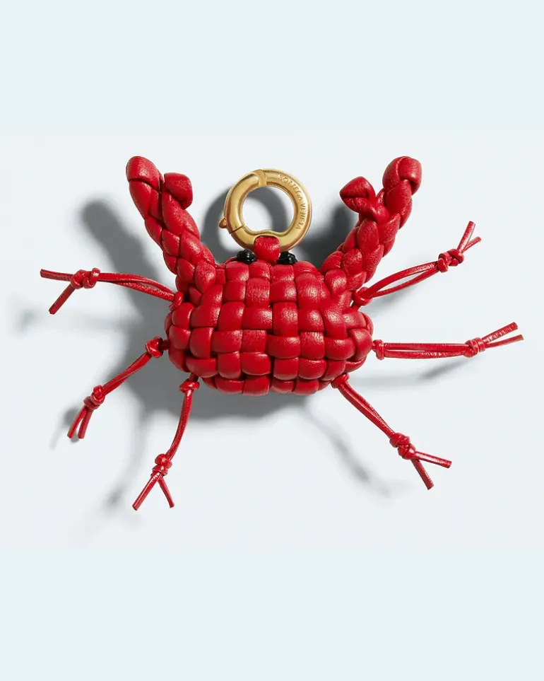 Krabben-Charm mit Haken-Rot - Herren