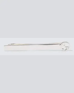 Krawattennadel Interlocking G aus Sterlingsilber