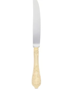 24kt vergoldetes Dessert-Messer