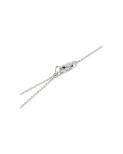 18kt White Gold Marguerita Diamonds Necklace Continuty