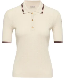 Kurzärmeliges Poloshirt Beige