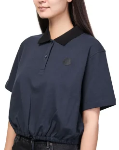 Kurzärmeliges Poloshirt Blue