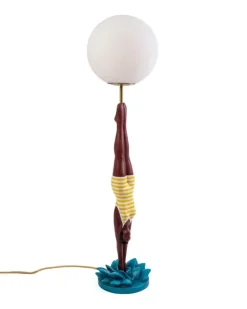 Lady Diver Tischlampe - Mehrfarbig
