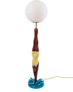 Lady Diver Tischlampe - Mehrfarbig