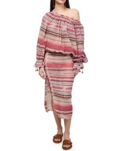 Langärmeliges Top Nalyna Pink