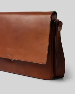 Laptoptasche aus echtem Rindsleder Modell 'Cerratano Janis Cognac
