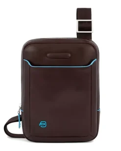 Laptoptasche aus Leder - Braun