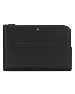 Laptoptasche aus Sartorial Leder - Schwarz - Leder - MB130281 - Laptoptaschen