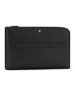 Laptoptasche aus Sartorial Leder - Schwarz - Leder - MB130281 - Laptoptaschen