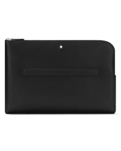 Laptoptasche aus Sartorial Leder - Schwarz - Leder - MB130281 - Laptoptaschen