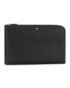 Laptoptasche aus Sartorial Leder - Schwarz - Leder - MB130281 - Laptoptaschen