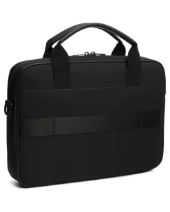 Laptoptasche mit Logo-Patch - Schwarz