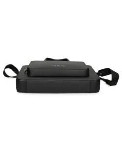 Laptoptasche mit Logo-Patch - Schwarz