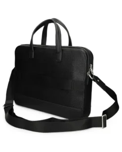 Laptoptasche mit Logo-Patch - Schwarz
