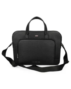 Laptoptasche mit Logo-Patch - Schwarz
