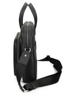 Laptoptasche mit Logo-Patch - Schwarz