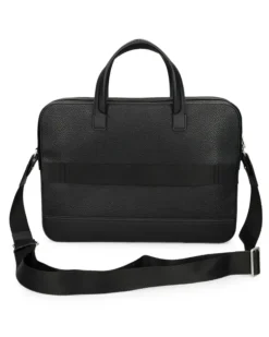 Laptoptasche mit Logo-Patch - Schwarz