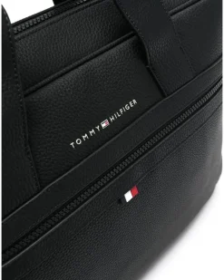Laptoptasche mit Logo-Schild - Rot